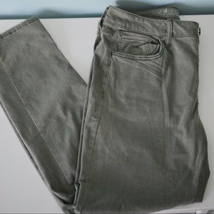 American Eagle Outfitters Army Green Tomgirl Pants